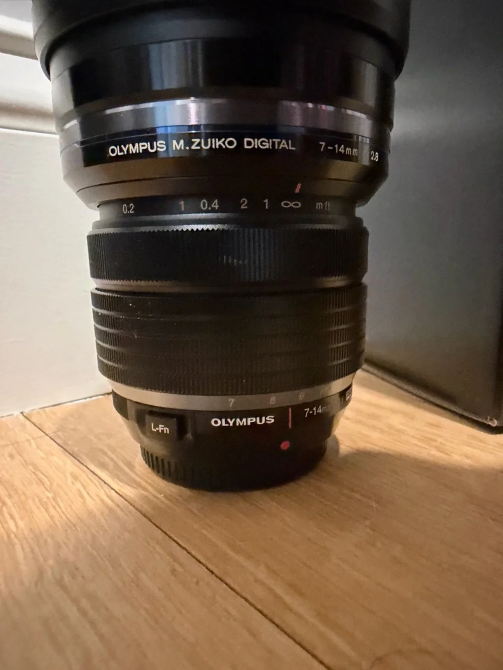 Olympus Black M.Zuiko Digital ED 7-14mm f/2.8 Pro Wide-Angle Lens with Box